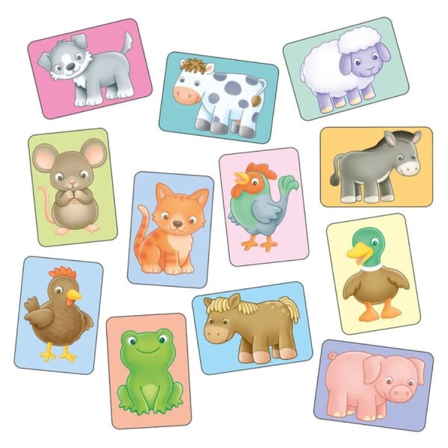 Orchard Toys Εκπαιδευτικές Κάρτες Ζωάκια της Φάρμας & οι Ήχοι τους See and Sound 9+ μηνών