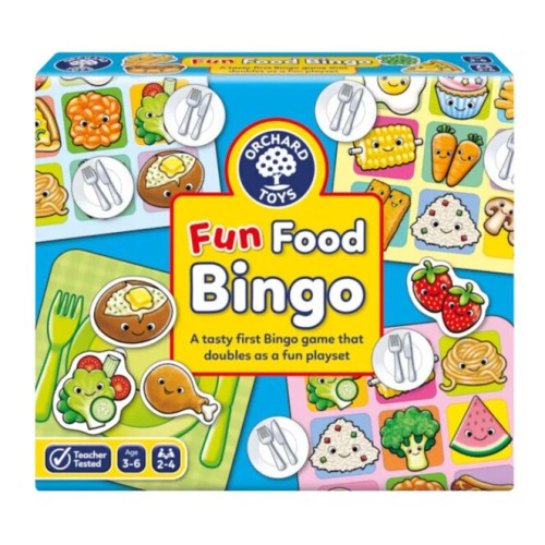 Orchard Toys Bingo Food Εκπαιδευτικό Επιτραπέζιο Μπίνγκο με Φαγητά 3+ ετών