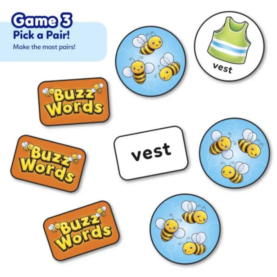 Orchard Toys Peter Εκπαιδευτικό Επιτραπέζιο Buzz Words Μπζζζ λέξεις 5-7 ετών