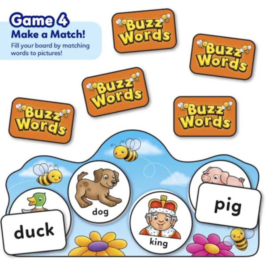 Orchard Toys Peter Εκπαιδευτικό Επιτραπέζιο Buzz Words Μπζζζ λέξεις 5-7 ετών