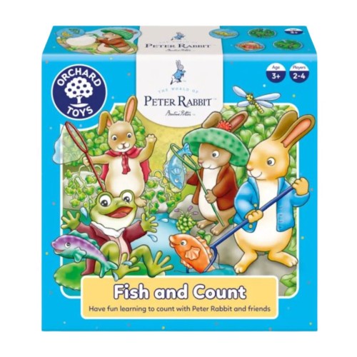 Orchard Toys Peter Εκπαιδευτικό Επιτραπέζιο Rabbit Fish and Count (Ψάρεψε και μέτρα) 3+ ετών