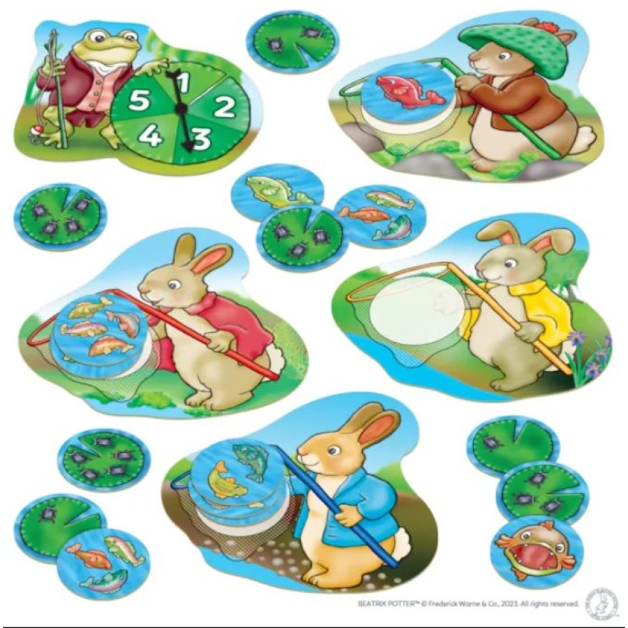 Orchard Toys Peter Εκπαιδευτικό Επιτραπέζιο Rabbit Fish and Count (Ψάρεψε και μέτρα) 3+ ετών