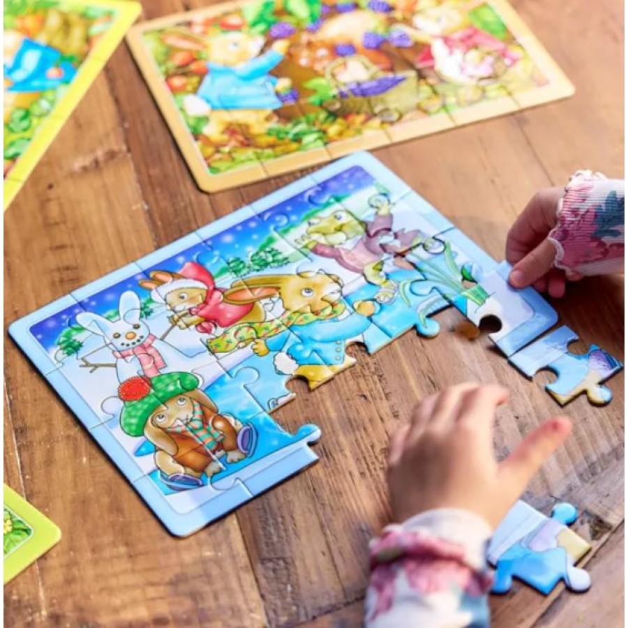 Orchard Toys Παιδικό Παζλ Peter Rabbit 4 Εποχές Ηλικίες 3+ ετών
