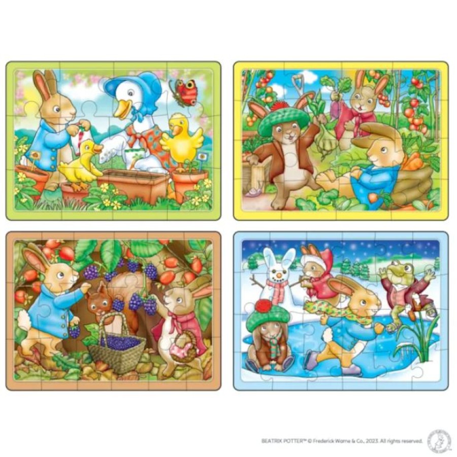 Orchard Toys Παιδικό Παζλ Peter Rabbit 4 Εποχές Ηλικίες 3+ ετών