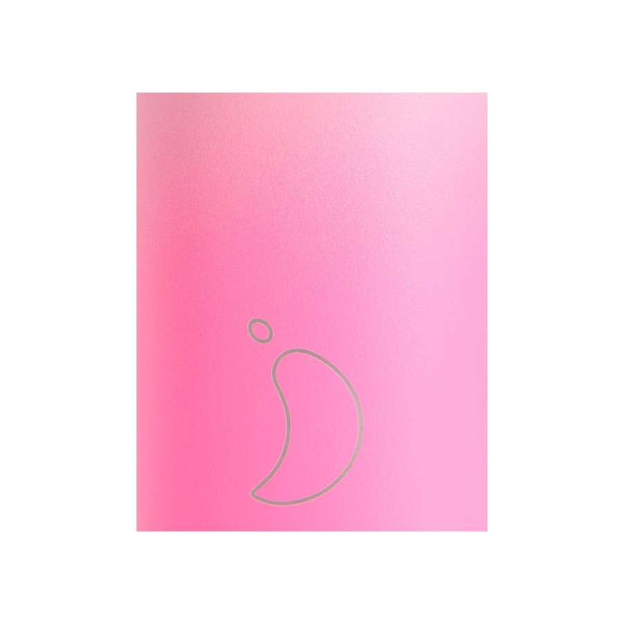 Chilly's Original Μπουκάλι Θερμός Gradient Pastel Pink Fluro Pink 500ml