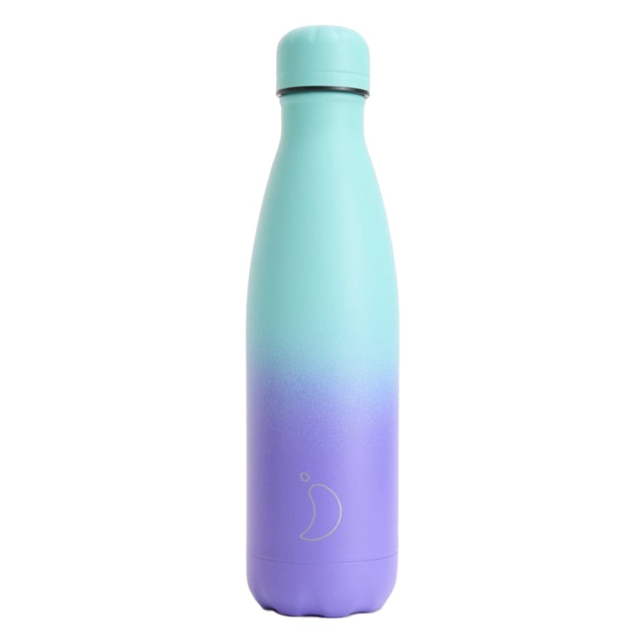 Chilly's Original Μπουκάλι Θερμός Gradient Pastel Green Violet 500ml