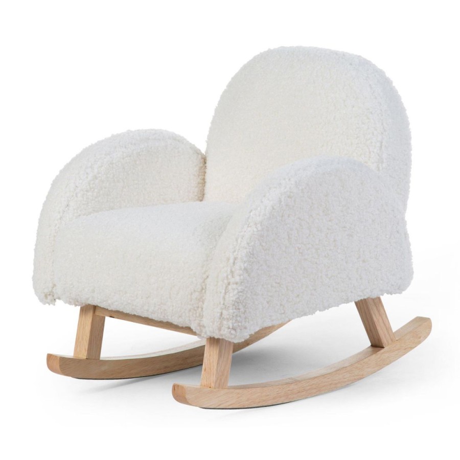 Παιδική Κουνιστή Πολυθρόνα Teddy Off White Natural Childhome