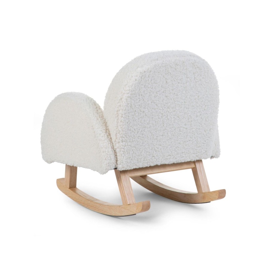 Παιδική Κουνιστή Πολυθρόνα Teddy Off White Natural Childhome