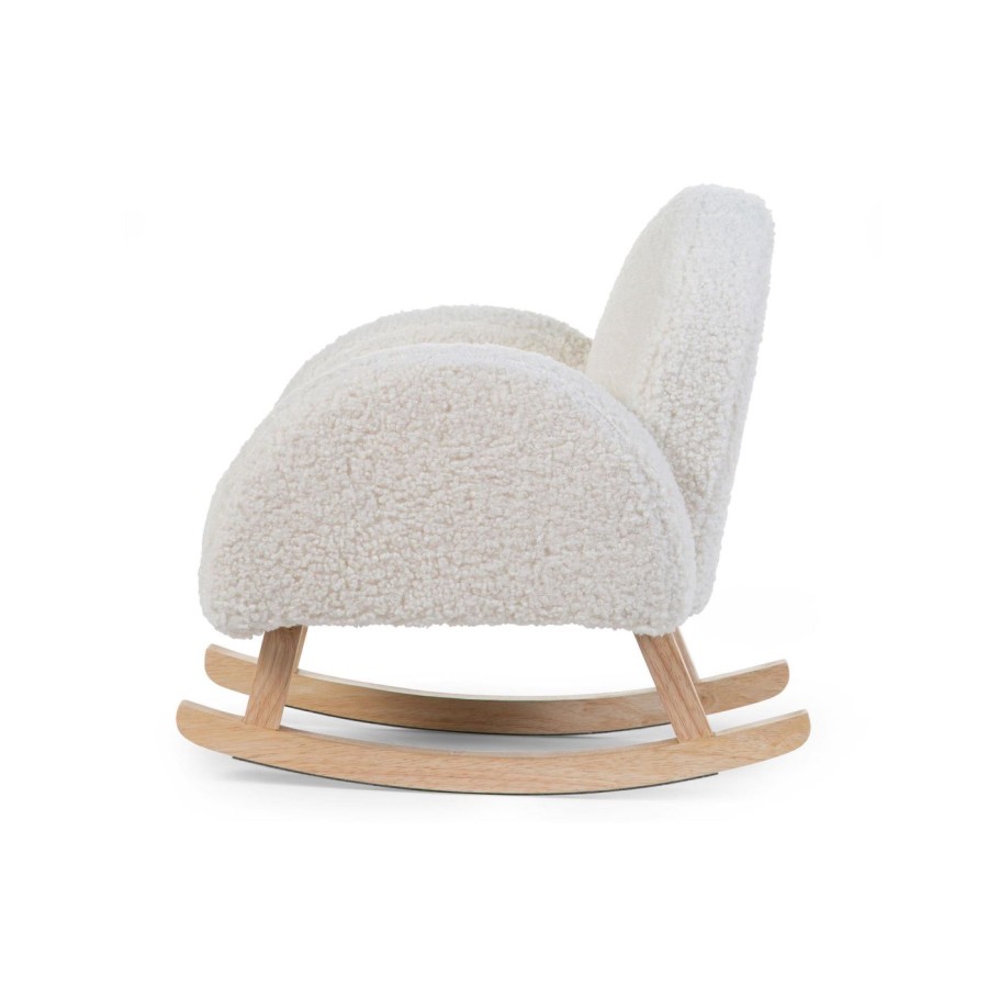 Παιδική Κουνιστή Πολυθρόνα Teddy Off White Natural Childhome