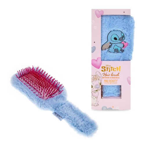 Παιδική Χνουδωτή Βούρτσα Mad Beauty I Heart Stitch Fluffy Hairbrush