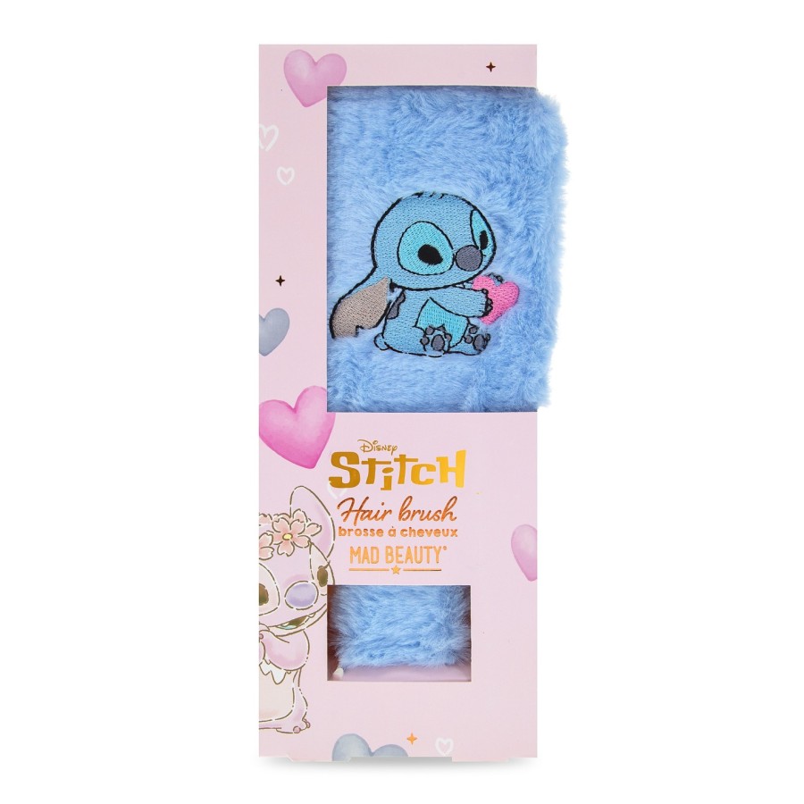 Παιδική Χνουδωτή Βούρτσα Mad Beauty I Heart Stitch Fluffy Hairbrush