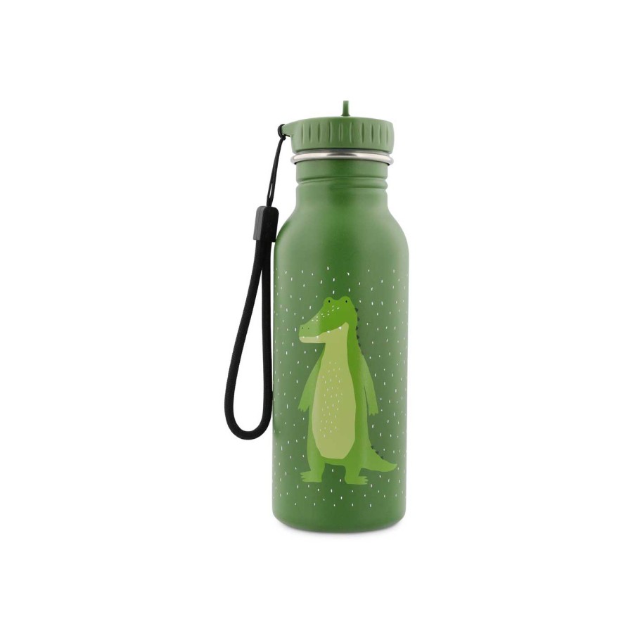 Παιδικό Ανοξείδωτο Μπουκάλι Trixie Mr. Alligator 500ml Πράσινο