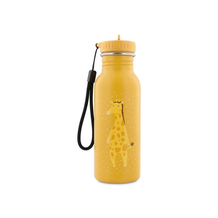 Παιδικό Ανοξείδωτο Μπουκάλι Trixie Mr. Giraffe 500ml Κίτρινο