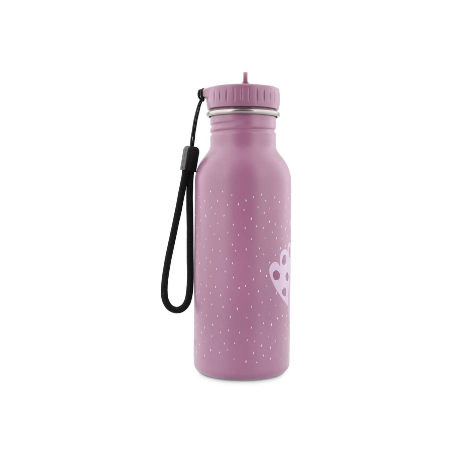 Παιδικό Ανοξείδωτο Μπουκάλι Trixie Mrs. Peacock 500ml Μωβ