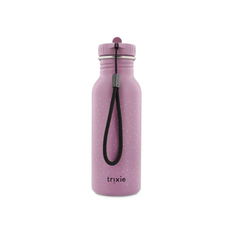 Παιδικό Ανοξείδωτο Μπουκάλι Trixie Mrs. Peacock 500ml Μωβ