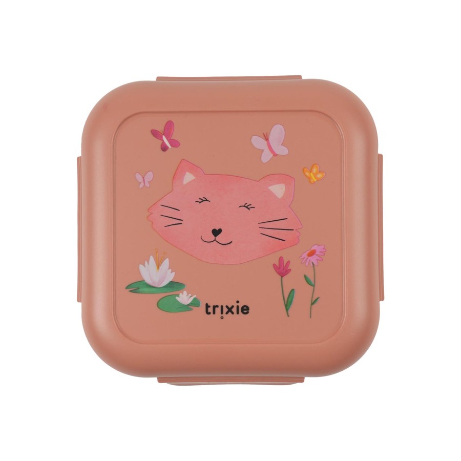 Παιδικό Δοχείο Φαγητού με Κλιπ για Σνακ Trixie Pathfinder Mrs. Cat