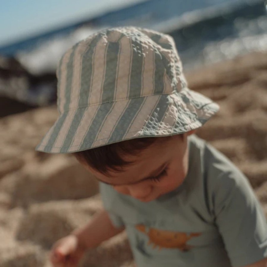Παιδικό Καπέλο Διπλής Όψης με Προστασία UV Little Dutch Ocean Breeze Νο 1 (41-45εκ.)