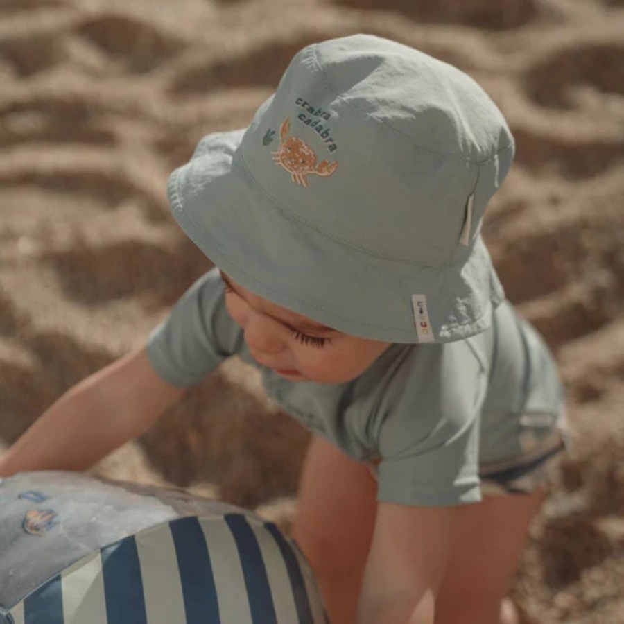 Παιδικό Καπέλο Διπλής Όψης με Προστασία UV Little Dutch Ocean Breeze Νο 1 (41-45εκ.)