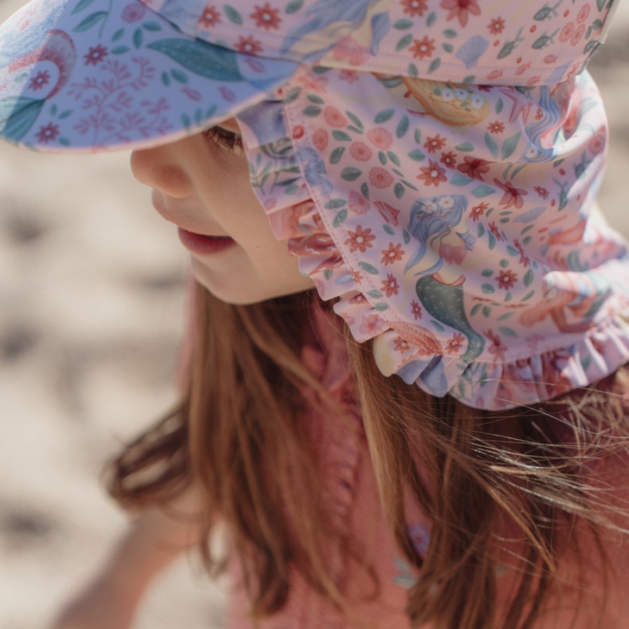 Παιδικό Καπέλο με Προστασία UV Little Dutch Dreamy Mermaid Νο 3 (48,5-50εκ.)