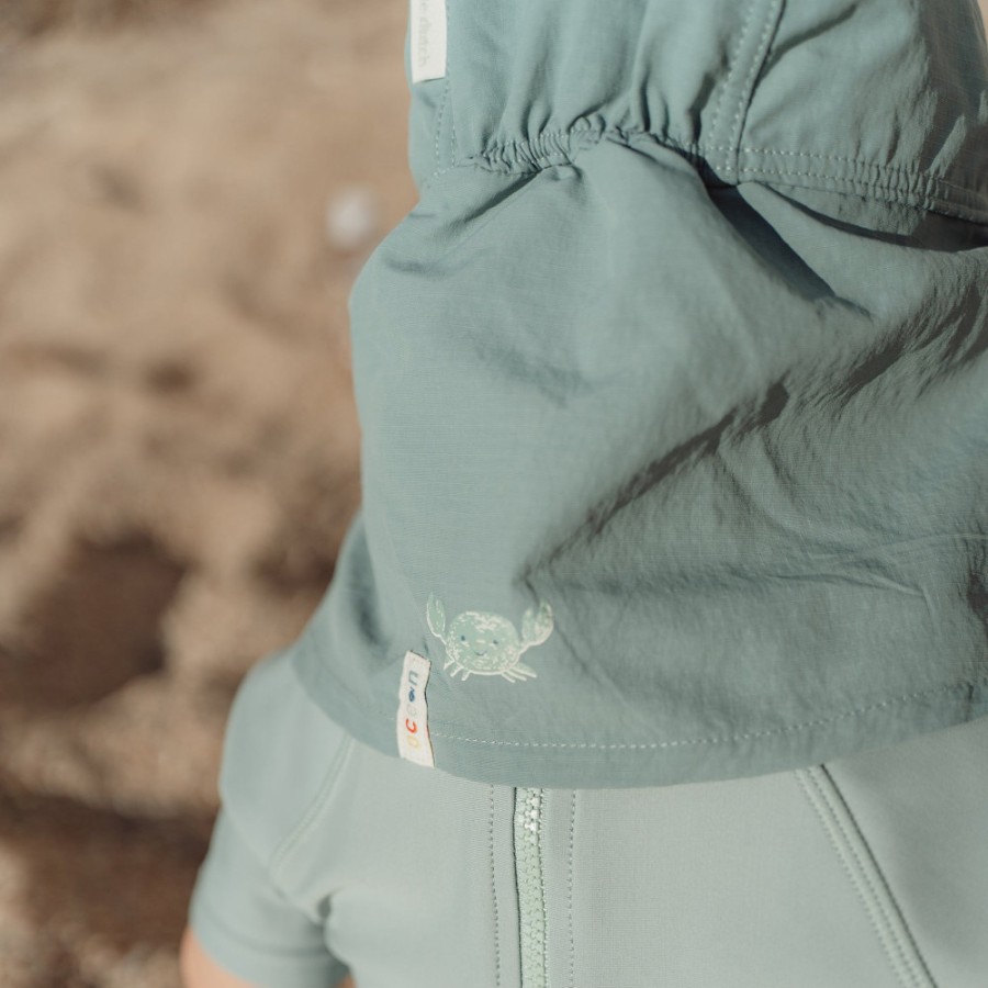 Παιδικό Καπέλο με Προστασία UV Little Dutch Ocean Green Νο 1 (41-45εκ.)