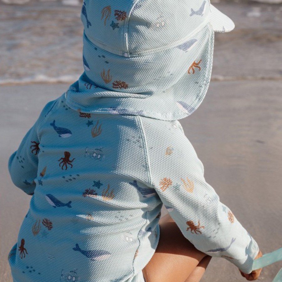 Παιδικό Καπέλο με Προστασία UV Little Dutch Ocean Friends Νο 1 (41-45εκ.)