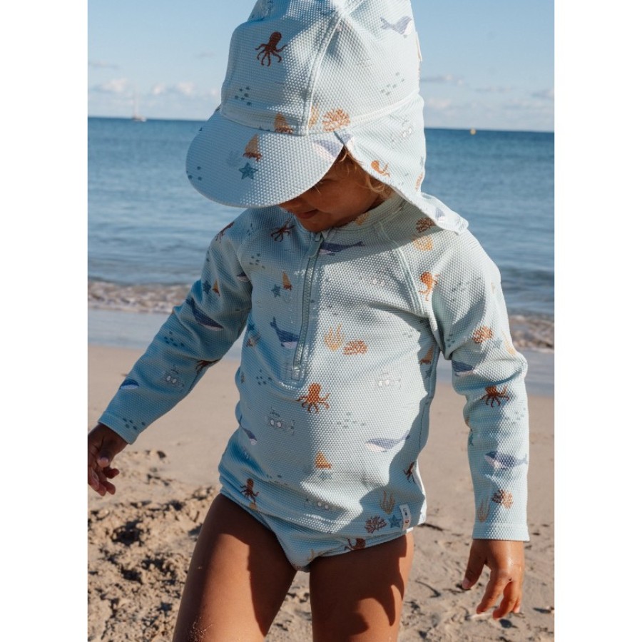 Παιδικό Καπέλο με Προστασία UV Little Dutch Ocean Friends Νο 1 (41-45εκ.)