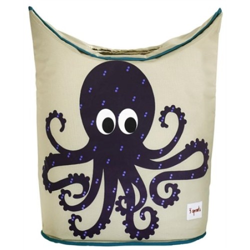3 sprouts καλάθι για τα άπλυτα Laundry Hamper Octapus (0317-3SLHOC)