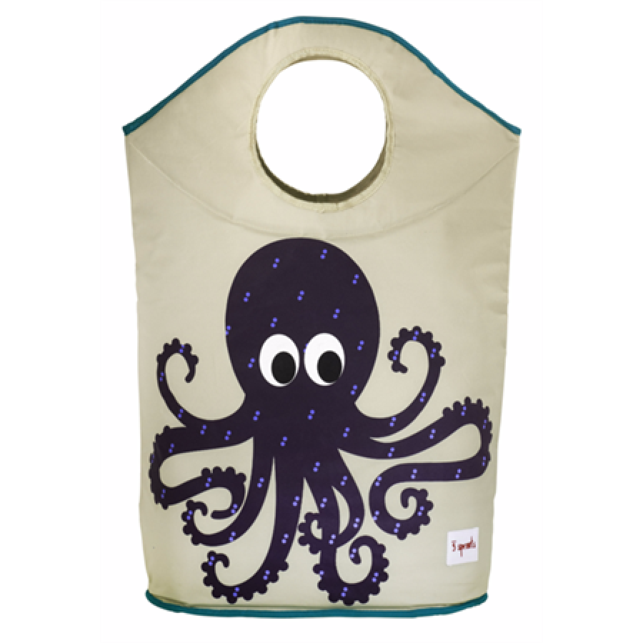 3 sprouts καλάθι για τα άπλυτα Laundry Hamper Octapus (0317-3SLHOC)