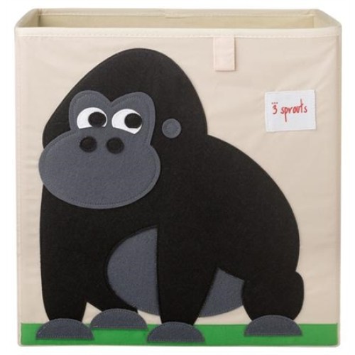 3 sprouts τετράγωνο καλάθι για τα παιχνίδια  Storage Box Gorilla