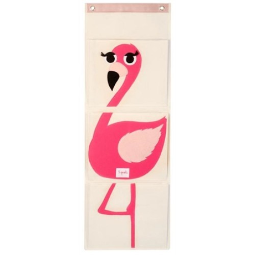 3 sprouts - Wall organizer Flamingo