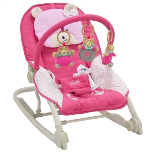 Ρηλάξ Μωρού Bebe Stars Deluxe 313 - 200 Pink