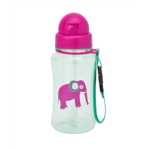 Laessig παγούρι wildlife με καλαμάκι Elephant 460ml