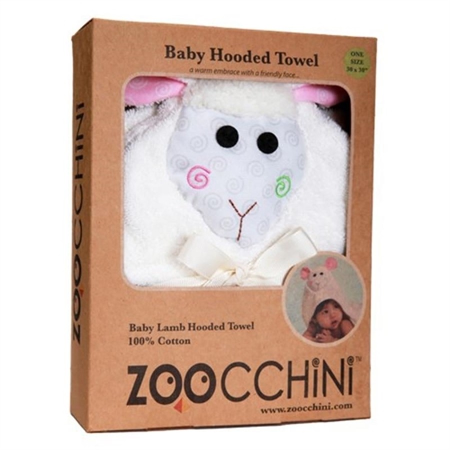 Zoocchini μπουρνουζοπετσέτα  Lola The Lamb (0- 24 μηνών) ZOO1003