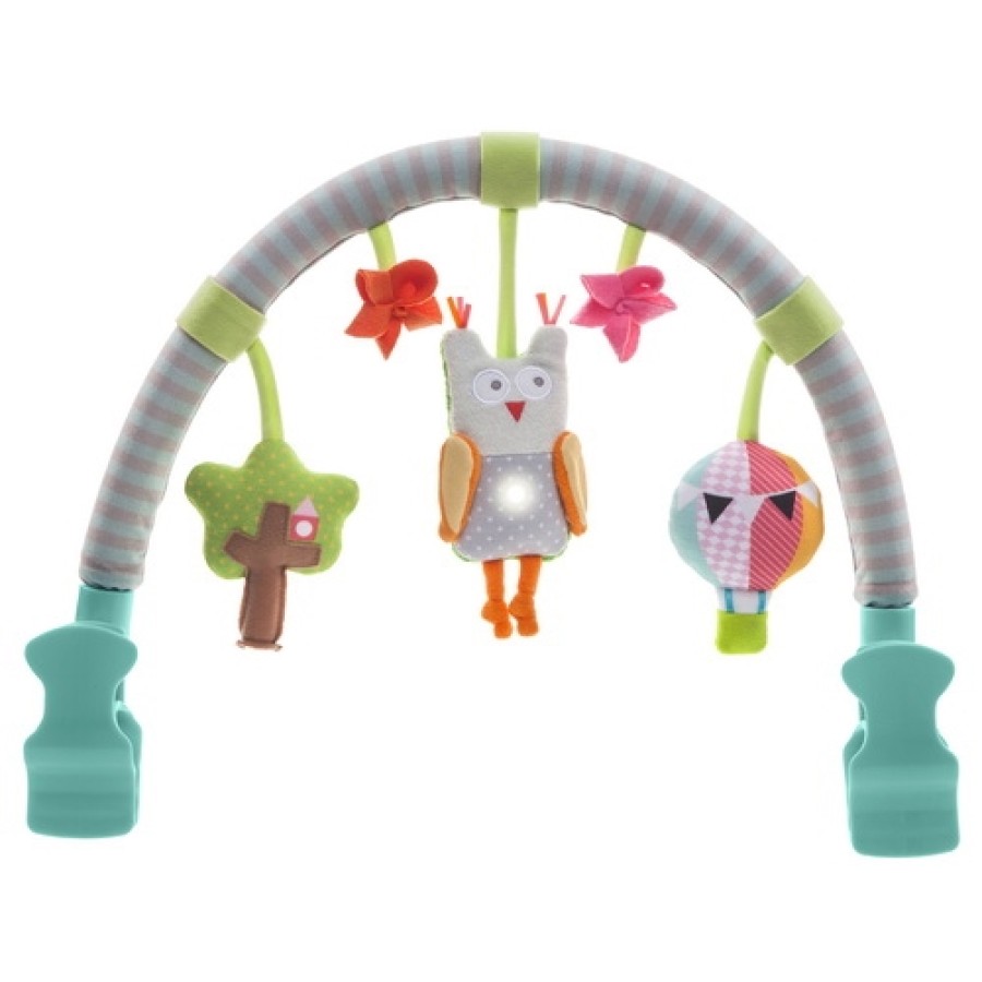 Παχνίδι μπάρα δραστηριοτήτων Taf toys Μusical Arch-owl( για ρηλάξ - παρκοκρέβατο - καρότσι -πορτμπεμπε)
