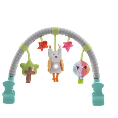 Παχνίδι μπάρα δραστηριοτήτων Taf toys Μusical Arch-owl( για ρηλάξ - παρκοκρέβατο - καρότσι -πορτμπεμπε)
