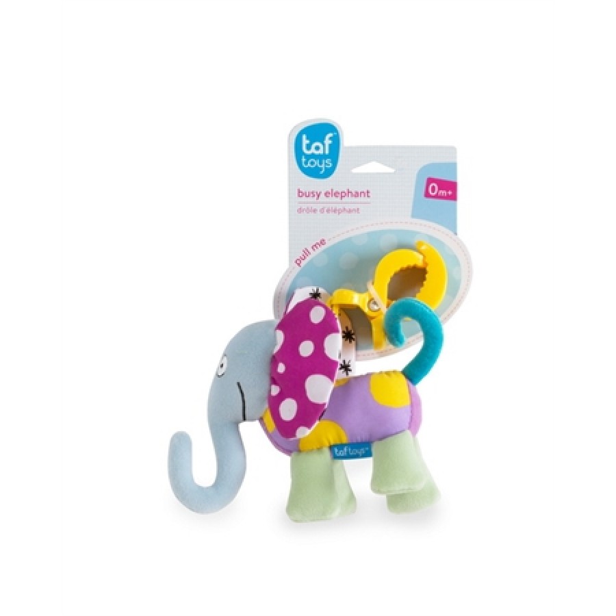 Taf toys Κρεμαστό Εκπαιδευτικό παιχνίδι Busy elephant