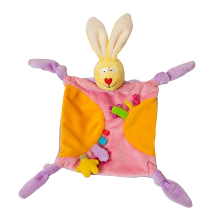 Taf toys Εκπαιδευτικό παιχνίδι Rabbit blankie pink