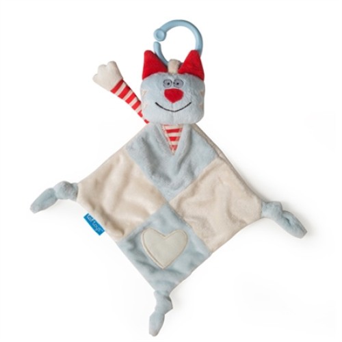 Taf Toys Clip on Cat Blankie  RED