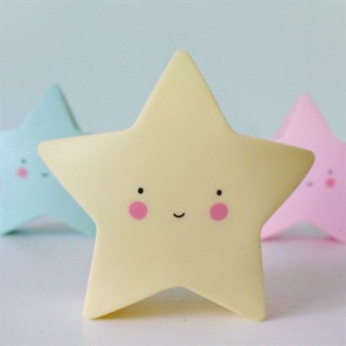 A Little Lovely Φωτάκι Νυκτός Mini Star Light Yellow