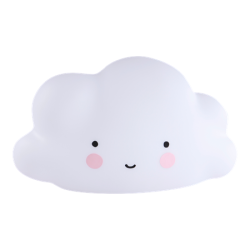 A Little Lovely Φωτάκι Νυκτός Mini Cloud Light White LTCW025