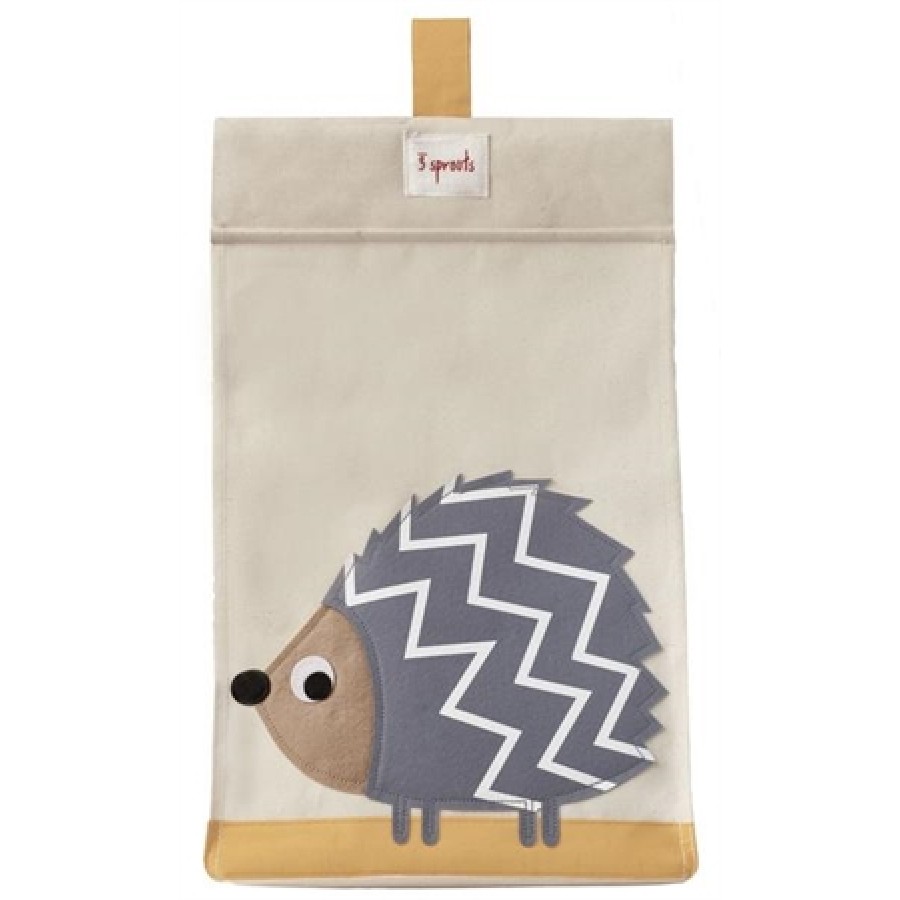 3 sprouts καλάθι για τις πάνες και καλλυντικά  storage caddy hedgehog