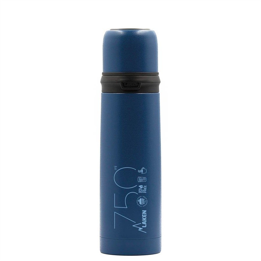 Kukuxumusu by Laken Θερμός Inox 0.75L blue
