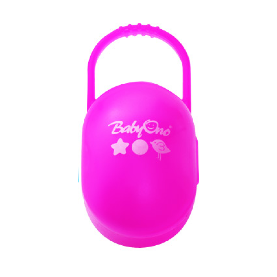 BabyOno Θήκη πιπίλας Pink 046