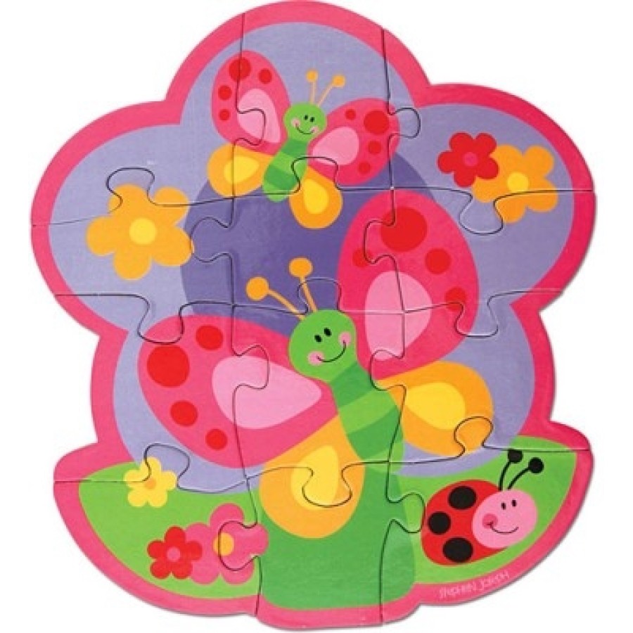 stephen joseph play and colour puzzle 12 Pieces Garden, 3+