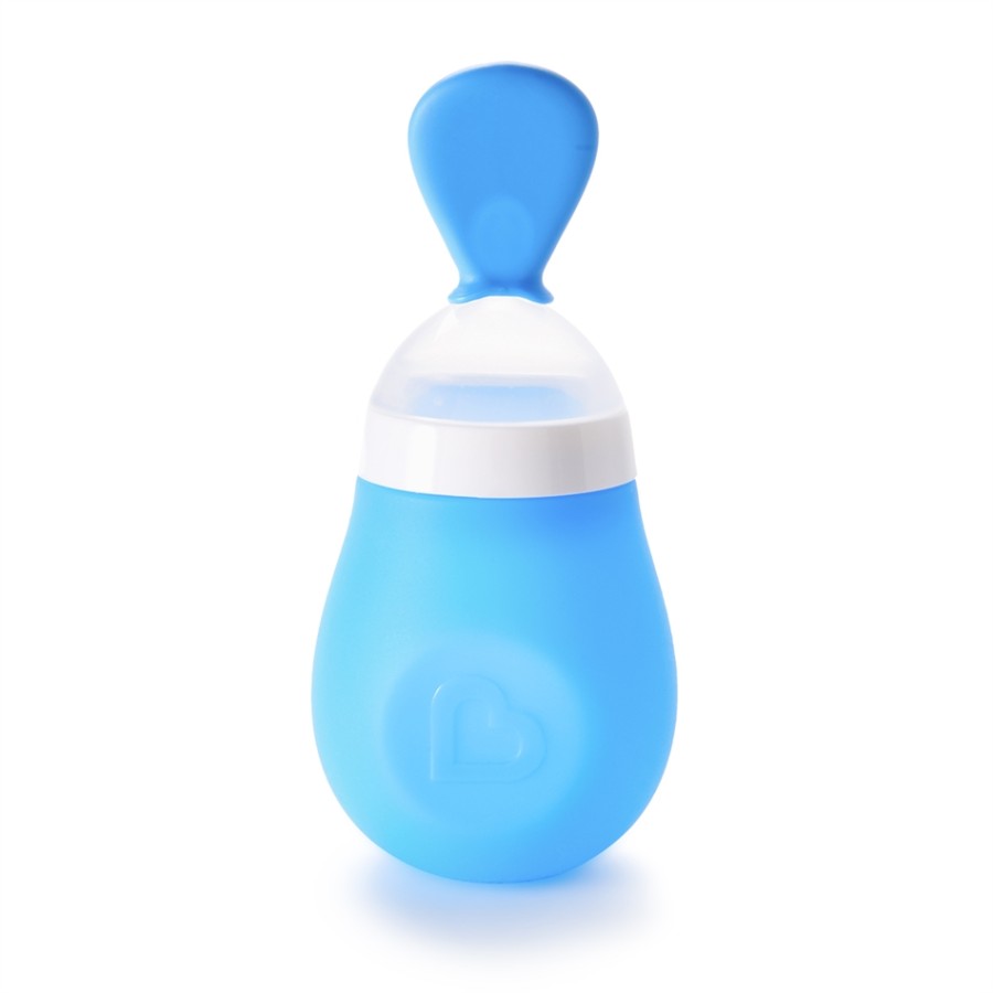 MUNCHKIN SQUEEZE SPOON κουτάλι ρυθμιζόμενης ροής 142γραμμαρίων-Μπλε