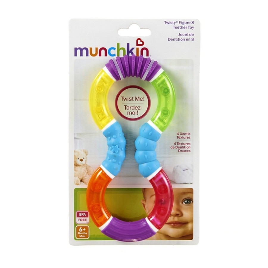 Munchkin Κουδουνίστρα-Μασητικό Twisty Figure 8