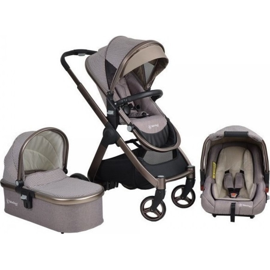 Bebe Stars Πολυκαρότσι 3σε1 Puerto Bronze-Beige 370-182