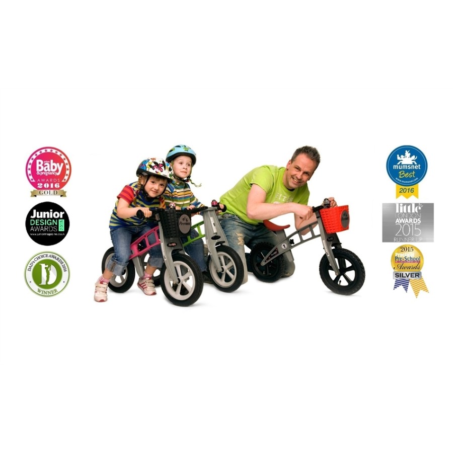 FirstBike Ποδήλατο εκμάθησης ισορροπίας 2+ Cross RED