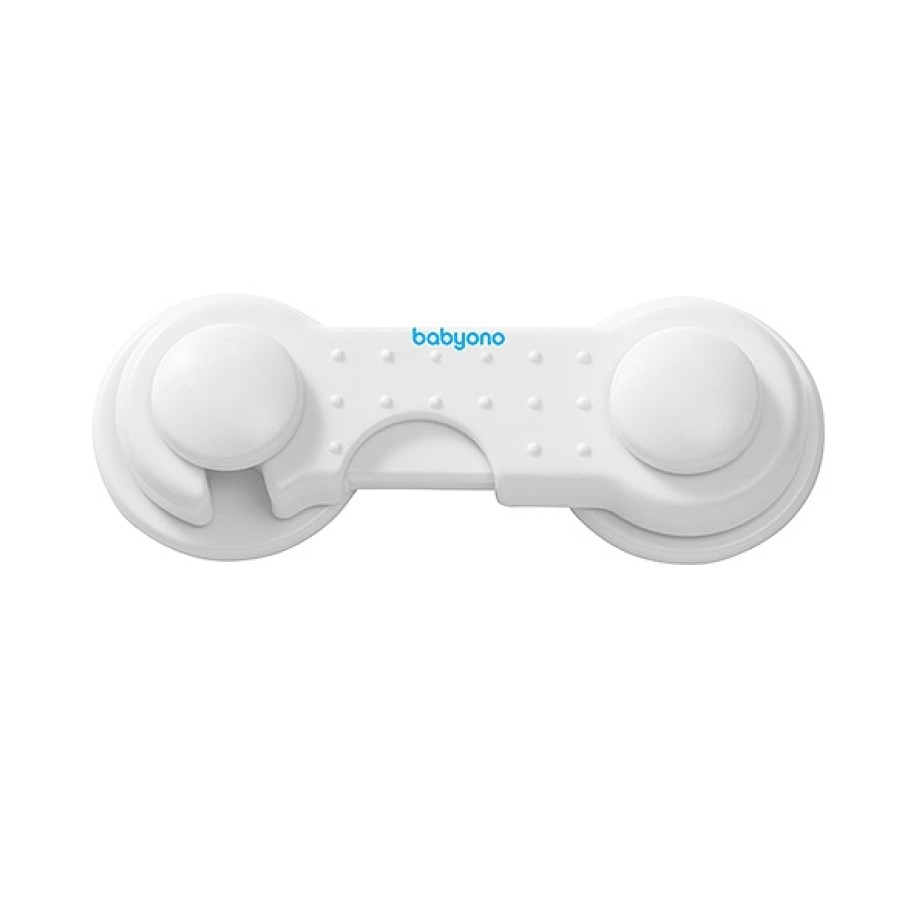 Babyono Προστατευτικά για ντουλάπια & συρτάρια 952 white ( σετ 2τμχ )