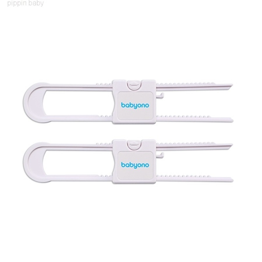 Babyono Προστατευτικά για ντουλάπια & συρτάρια με πόμολα 955 ( σετ 2 τμχ )